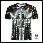T-shirt Tête de Mort Excalibur - Crâne Passion