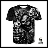 T-shirt Tête de Mort Faucheur - Crâne Passion