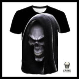 T-shirt Tête de Mort Faucheuse - Crâne Passion