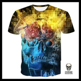 T-Shirt Tête de Mort Homme - Crâne Passion