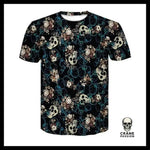 T-Shirt Tête de Mort Homme - Crâne Passion