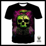 T-Shirt Tête de Mort Homme - Crâne Passion