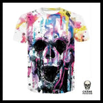 T-Shirt Tête de Mort Homme - Crâne Passion