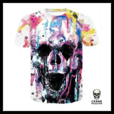 T-Shirt Tête de Mort Homme - Crâne Passion