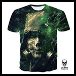 T-Shirt Tête de Mort Homme - Crâne Passion