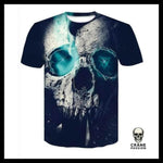 T-Shirt Tête de Mort Homme - Crâne Passion