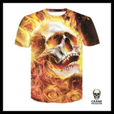T-Shirt Tête de Mort Homme - Crâne Passion