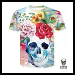 T-Shirt Tête de Mort Homme - Crâne Passion