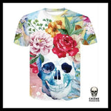 T-Shirt Tête de Mort Homme - Crâne Passion
