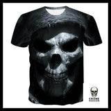 T-Shirt Tête de Mort Homme - Crâne Passion