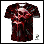 T-Shirt Tête de Mort Homme - Crâne Passion