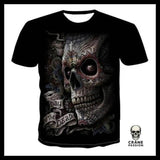 T-shirt Tête de Mort Jour Des Morts - Crâne Passion