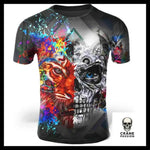 T-Shirt Tête de Mort Lion - Crâne Passion