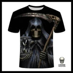 T-Shirt Tête de Mort Lion - Crâne Passion