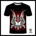 T-Shirt Tête de Mort Lion - Crâne Passion