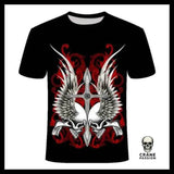 T-Shirt Tête de Mort Lion - Crâne Passion