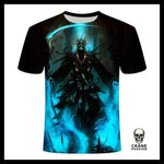 T-Shirt Tête de Mort Lion - Crâne Passion