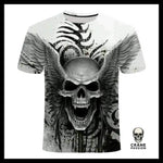 T-Shirt Tête de Mort Lion - Crâne Passion