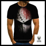 T-shirt Tête de Mort Masque Hockey - Crâne Passion