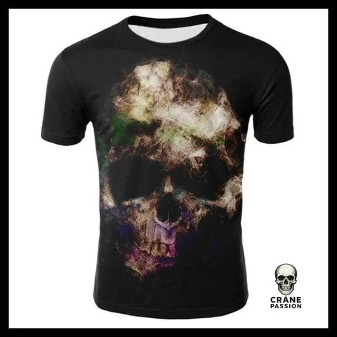 T-shirt Tête de Mort Motif Crâne - Crâne Passion