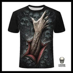 T-shirt Tête de Mort Mur Des Morts - Crâne Passion