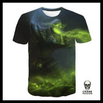 T-shirt Tête de Mort Nécromancien - Crâne Passion