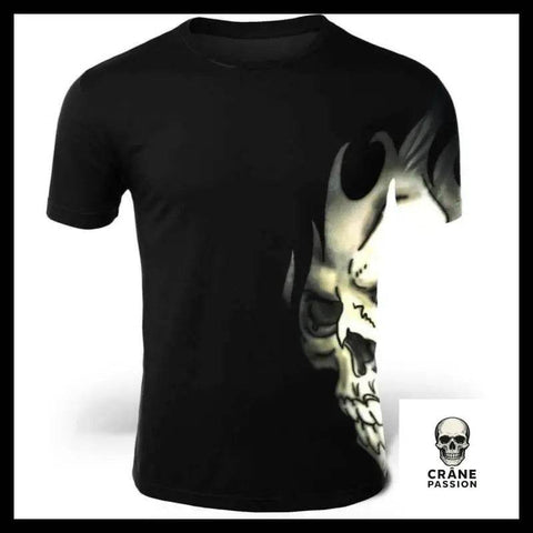 T-shirt Tête de Mort Ombre - Crâne Passion
