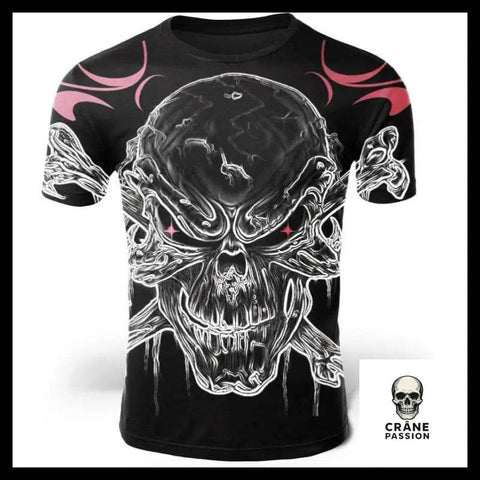 T-Shirt Tête de Mort Pirate - Crâne Passion