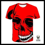 T-shirt Tête de Mort Red Skull - Crâne Passion