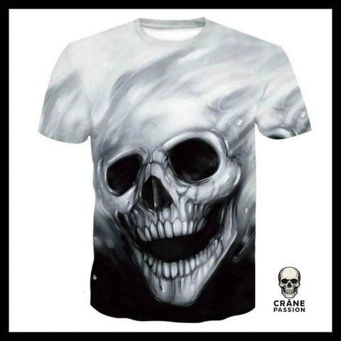 T-shirt Tête de Mort Skull - Crâne Passion