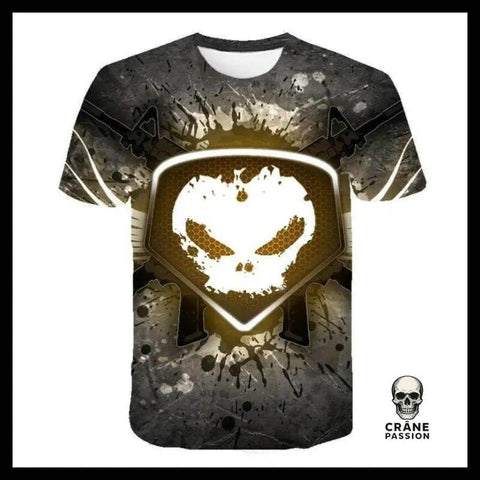 T-shirt Tête Warzone - Crâne Passion