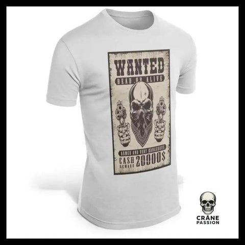 T-Shirt Western - Crâne Passion