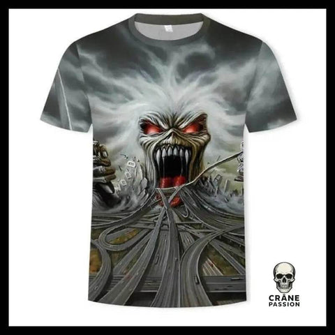T-shirt Zombie Apocalypse - Crâne Passion