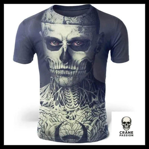 T-Shirt Zombie Boy - Crâne Passion