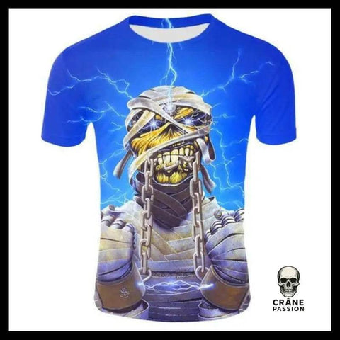 T-shirt Zombie éclair - Crâne Passion