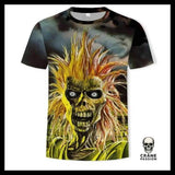 T-shirt Zombie Fou - Crâne Passion