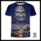 T-shirt Zombie Rock - Crâne Passion