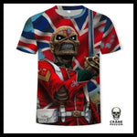 T-shirt Zombie Soldat Anglais - Crâne Passion