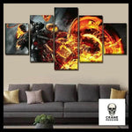 Tableau Biker - Crâne Passion
