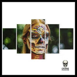 Tableau Folklore Mexicain - Crâne Passion