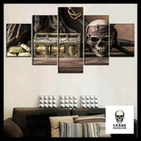 Tableau Pirate Skull - Crâne Passion