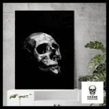 Tableau Tête de Mort Noir et Blanc - Crâne Passion