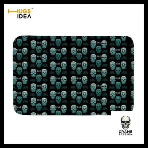 Tapis de Bain Crânes Mosaïque - Crâne Passion