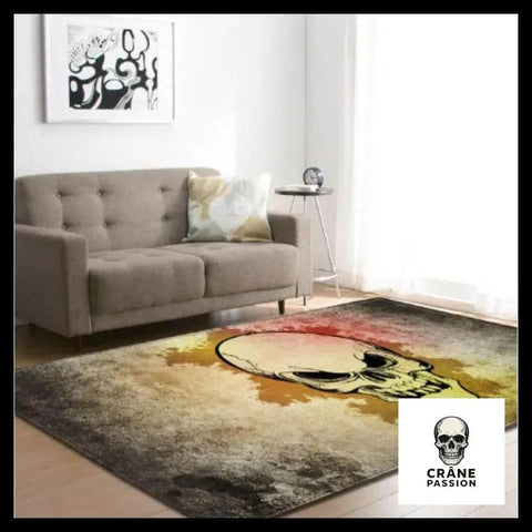 Tapis Crâne Menaçant - Crâne Passion