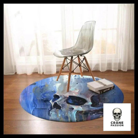 Tapis Peinture Crâne - Crâne Passion