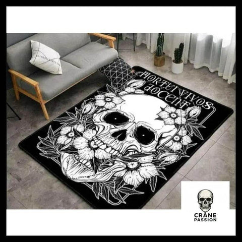 Tapis Rock - Crâne Passion