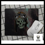 Tapis de Souris Tête de Mort Avion - Crâne Passion
