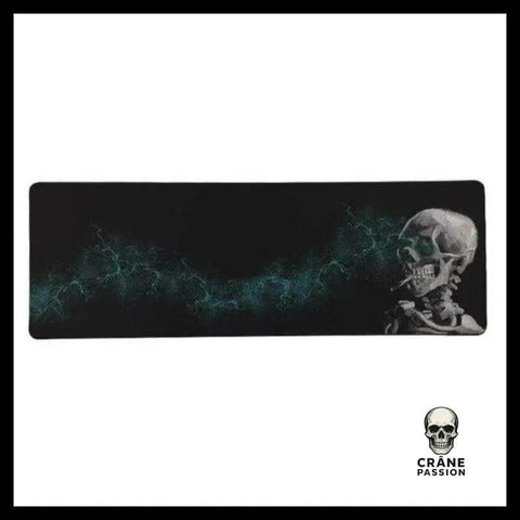 Tapis de Souris Tête de Mort Cigarette - Crâne Passion