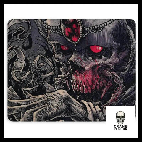 Tapis de Souris Tête de Mort Démon - Crâne Passion