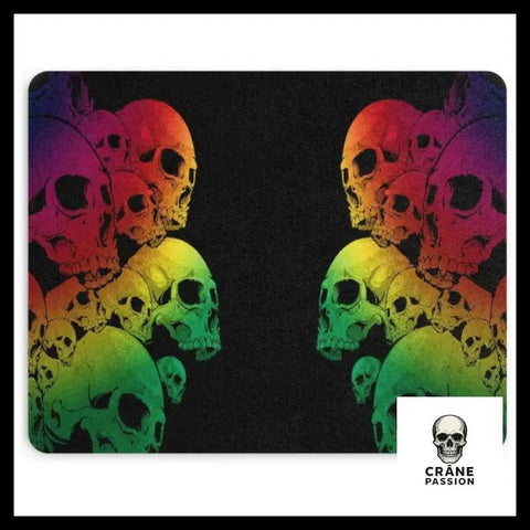 Tapis de Souris Tête de Mort Design - Crâne Passion
